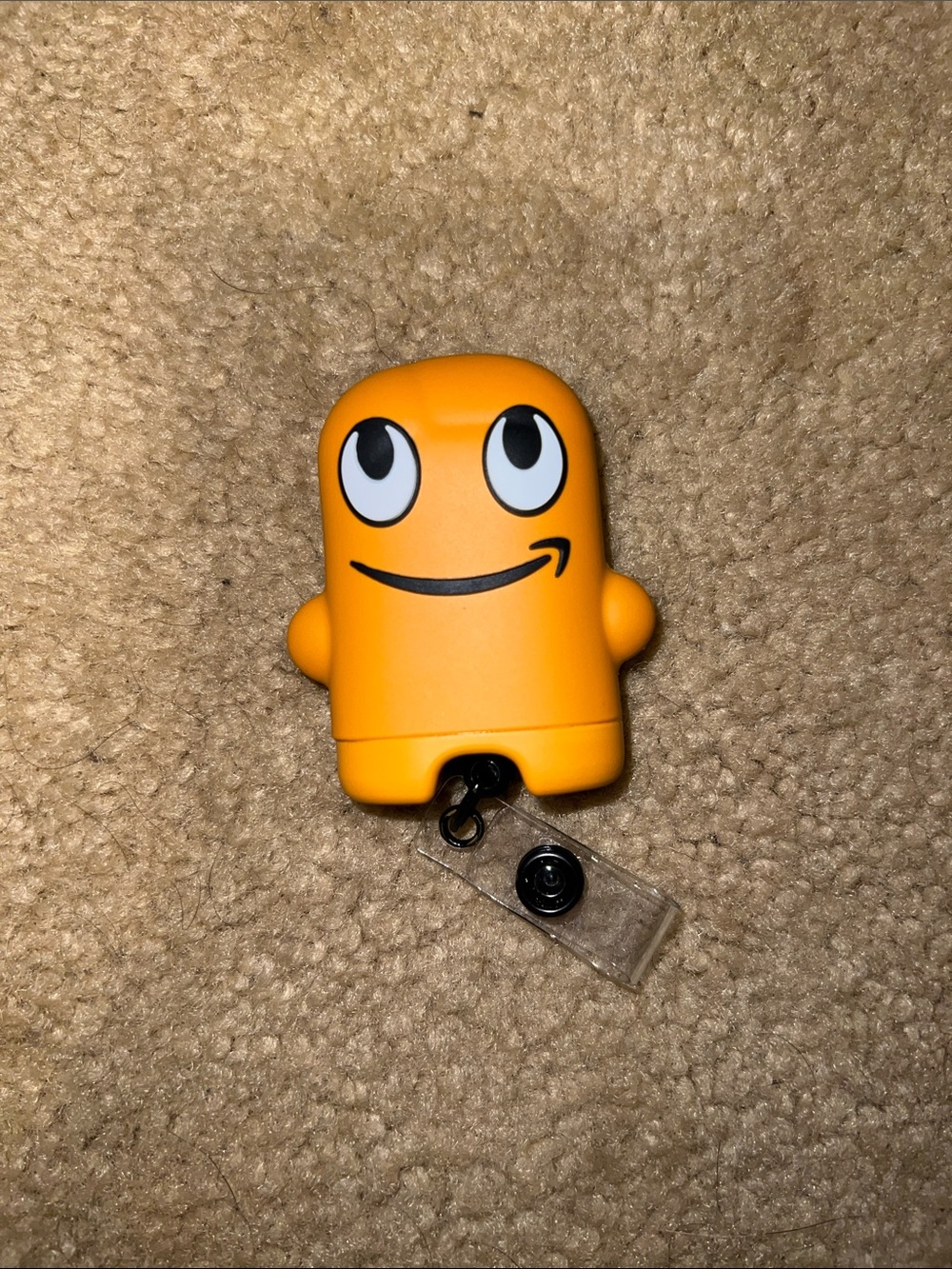 NEW!!  AMAZON MASCOT- PECCY BADGE REEL